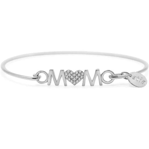 MOM WITH HEART BRACELET