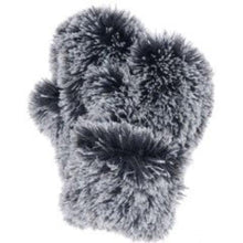 Faux Fox Fur Mittens