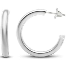 TOTALLY TUBULAR HOOP EARRING