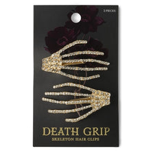 Halloween Death Grip Skeleton Hair Clips