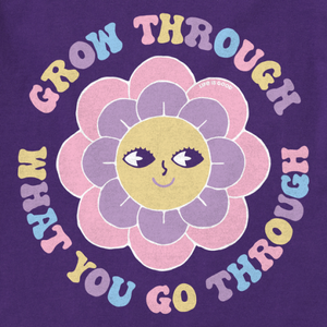 Grow Through Smiley Blossom T-Shirt