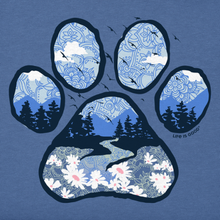 Paw Landscape V-Neck T-Shirt