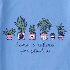 Home Is Where You Plant It V-Neck T-Shirt