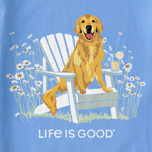 Golden Retriever Adirondack Hooded T-Shirt