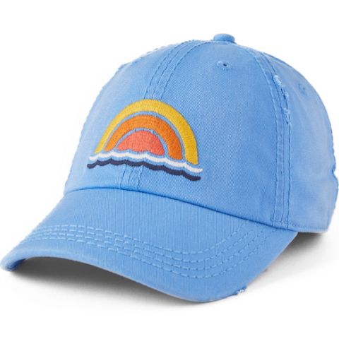 Rainbow Sunset Sunwashed Hat