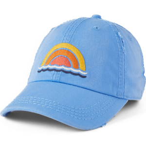 Rainbow Sunset Sunwashed Hat
