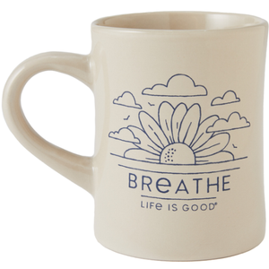 Breathe Sunflower Sunrise Diner Mug