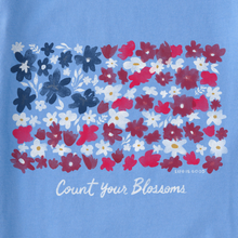 Count Your Blossoms USA Flag T-Shirt