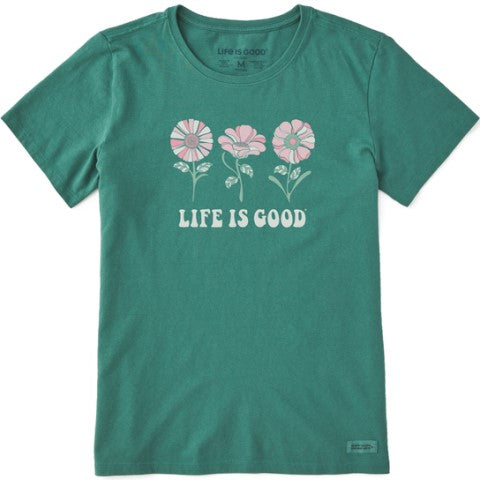 3 Groovy Flowers T-Shirt