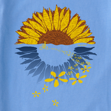 Macro-Micro Sunflower Bike V-Neck T-Shirt