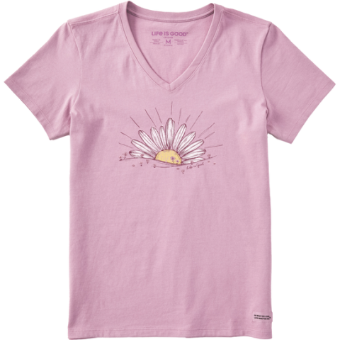 Dreamy Sunrise Daisy V-Neck T-Shirt