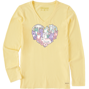 Heart Of Cats Longsleeve T-Shirt