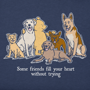 Friends Fill Your Heart Longsleeve T-Shirt