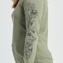 Linework Butterfly Trio Ls Tee