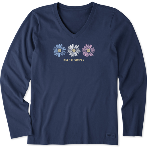 Keep It Simple Trio Daisy Longsleeve T-Shirt