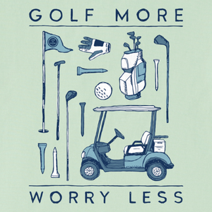 Golf More Worry Less T-Shirt