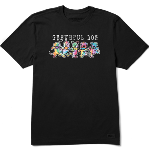 Tie Dye Grateful Dog T-Shirt