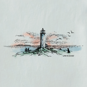 Storybook Lighthouse Vista Longsleeve T-Shirt