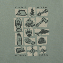 Woodcut Camp More T-Shirt