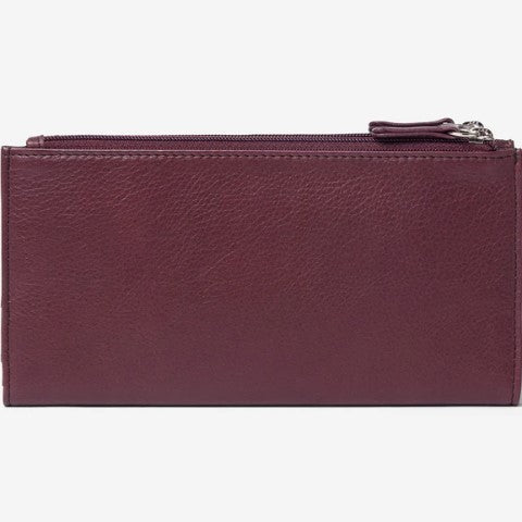 Double Zip Clutch Wallet