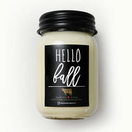 Hello Fall Mason Jar Candles