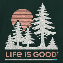 Pine Field Long Sleeve Hooded Tee