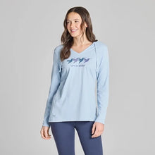 Rally Hummingbirds Long Sleeve Hooded Tee