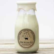 1768 Balsam Fir Milk Bottle Candle