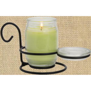 Jar Candle and Lid Holder