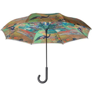 Gauguin Landscape with Peacocks Umbrella