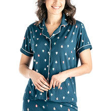 Carried Away Collared Lounge Top