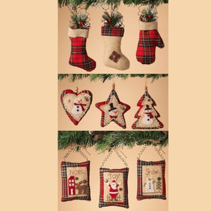 Rustic Holiday Ornaments