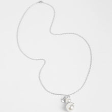 Pearl Snowman Necklace