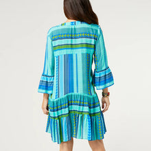 Milena Ruffle Tunic Dress