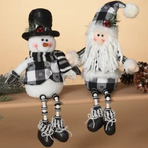 Plush Holiday Shelf Sitters