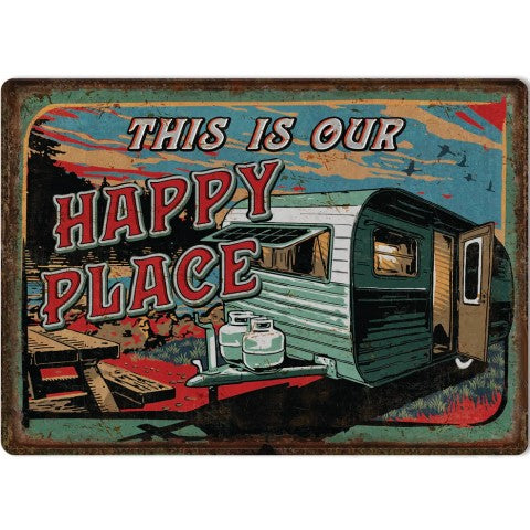 Happy Place Sign