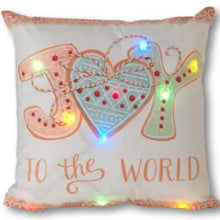 Holiday Lighted Pillows