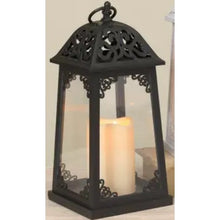 Lighted Lantern with LED Candle