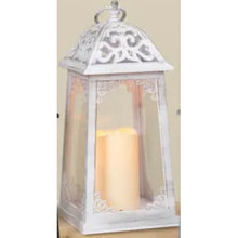 Lighted Lantern with LED Candle