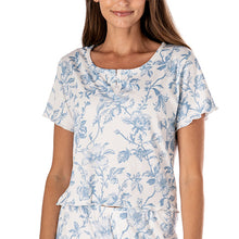 Spill The Tea Ribbed Pajama Top