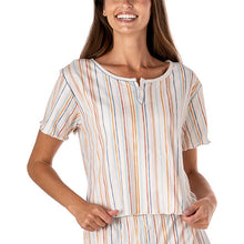 Snooze Fest Ribbed Pajama Top