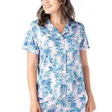 Palm Down Collared Lounge Top