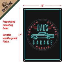 Dad's Garage Sign
