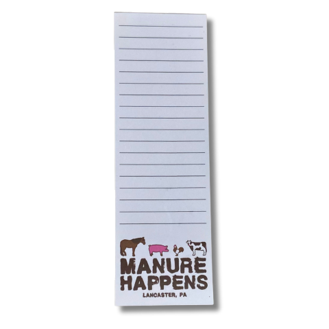 Manure Happens Notepad