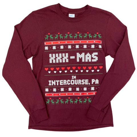 XXX-Mas in Intercourse Long Sleeve Shirt