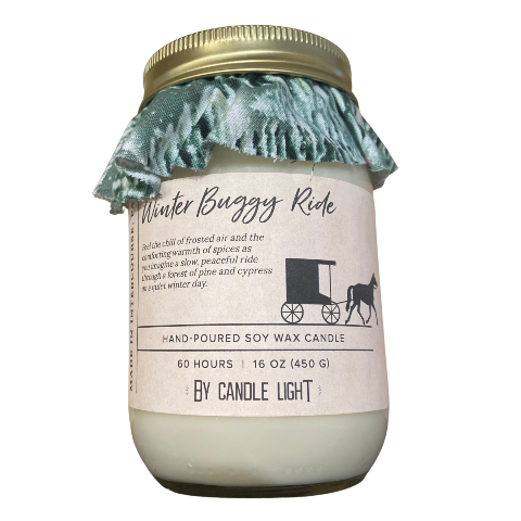 Winter Buggy Ride 16 oz Candles