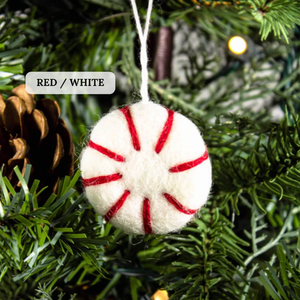 Peppermint Eco Freshener Ornaments