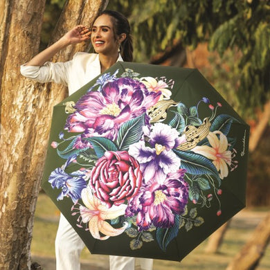 Vintage Floral Umbrella