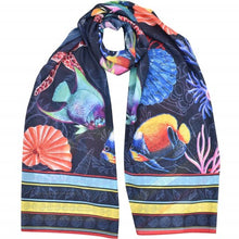 Mystical Reef Chiffon Scarf
