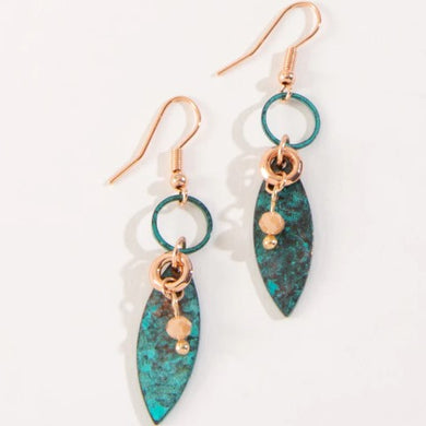 Feather Dangle Earrings